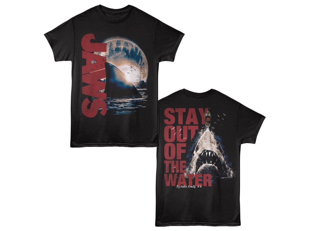 Jaws Stay Out of the Water T-Shirt Gallery Image 1