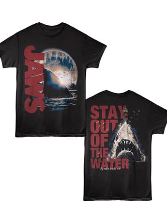 Jaws Stay Out of the Water T-Shirt Gallery Image 2