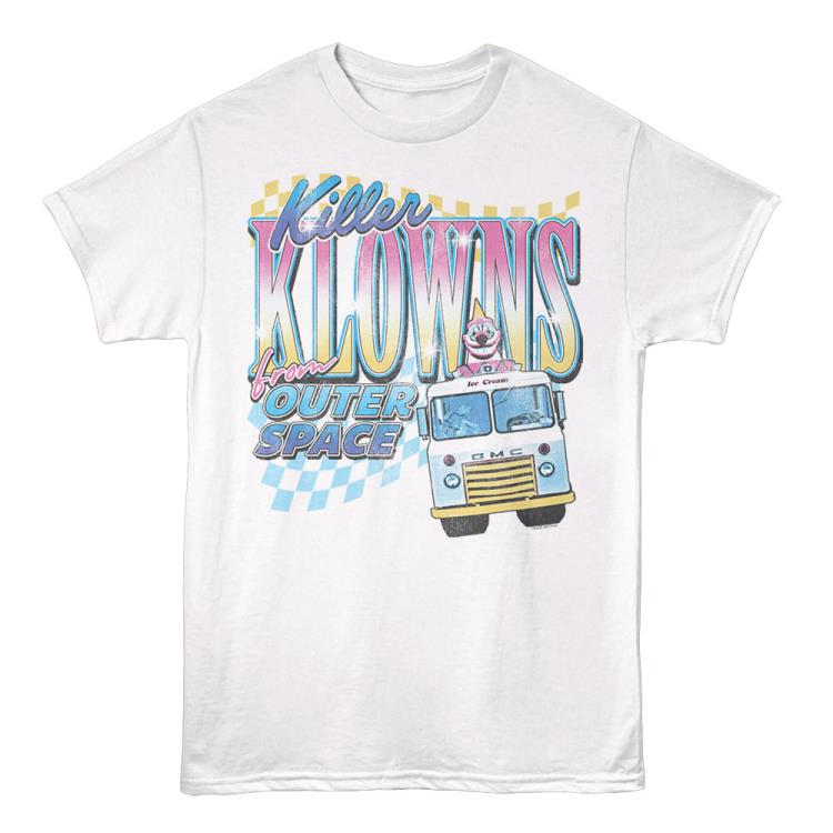 Killer Klowns from Outer Space Pastel Ice Cream Truck T-Shirt Gallery Image 3