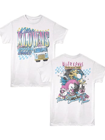Killer Klowns from Outer Space Pastel Ice Cream Truck T-Shirt Gallery Image 2