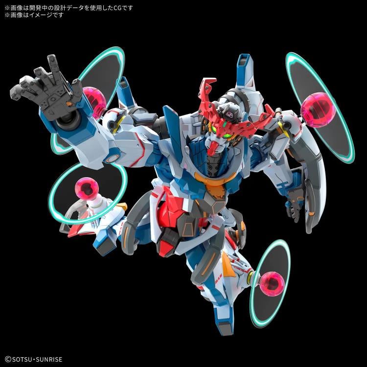 Mobile Suit Gundam GQuuuuuuX HGGQ GQuuuuuuX (Endymion Unit Awakened) 1/144 Scale Model Kit Gallery Image 5