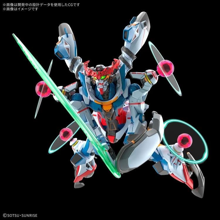 Mobile Suit Gundam GQuuuuuuX HGGQ GQuuuuuuX (Endymion Unit Awakened) 1/144 Scale Model Kit Gallery Image 4