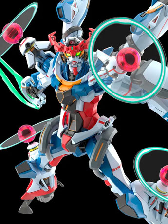 Mobile Suit Gundam GQuuuuuuX HGGQ GQuuuuuuX (Endymion Unit Awakened) 1/144 Scale Model Kit Gallery Image 2