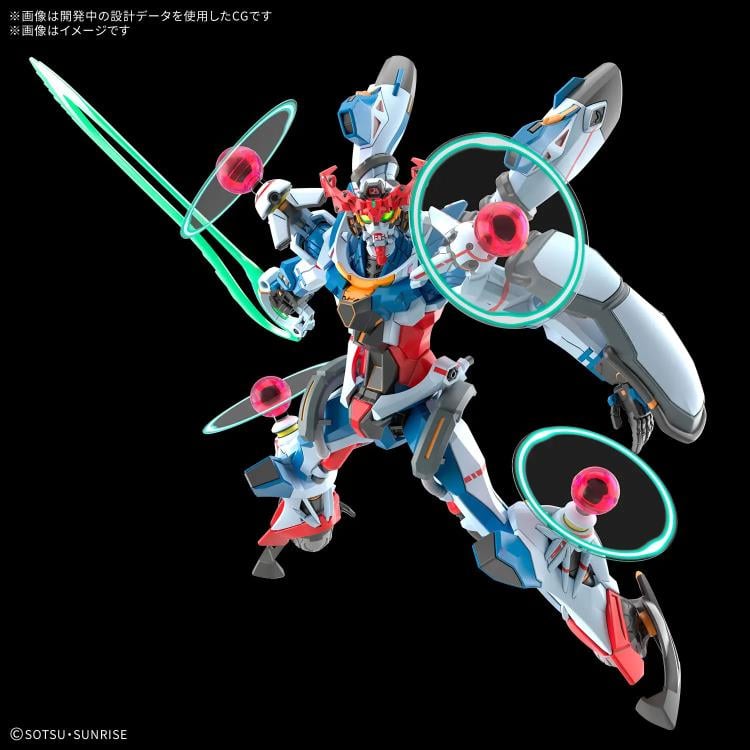 Mobile Suit Gundam GQuuuuuuX HGGQ GQuuuuuuX (Endymion Unit Awakened) 1/144 Scale Model Kit Gallery Image 3