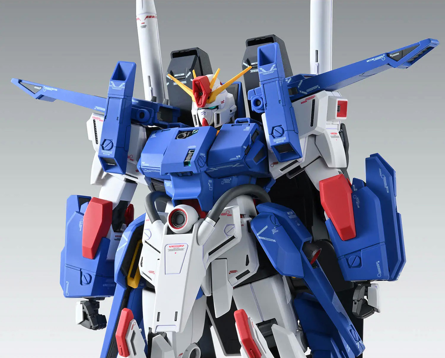 Mobile Suit Gundam ZZ MG Full Armor ZZ Gundam Ver.Ka 1/100 Scale Model Kit Gallery Image 18