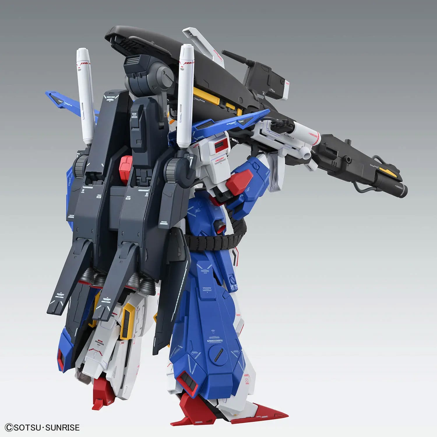 Mobile Suit Gundam ZZ MG Full Armor ZZ Gundam Ver.Ka 1/100 Scale Model Kit Gallery Image 11