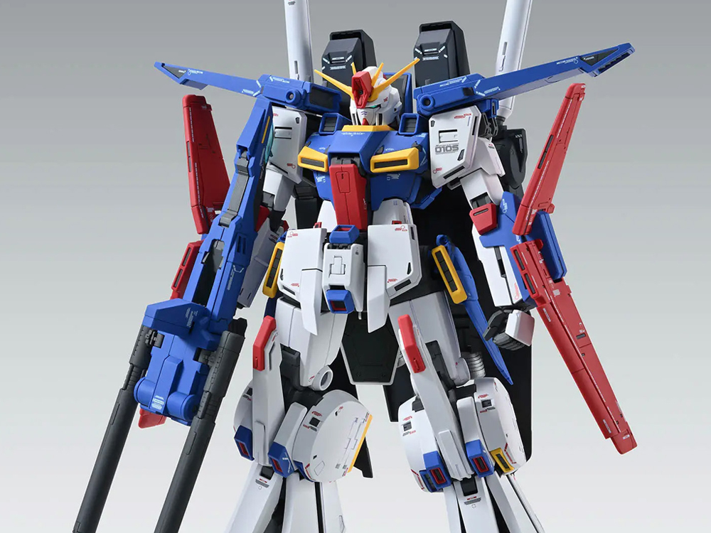 Mobile Suit Gundam ZZ MG Full Armor ZZ Gundam Ver.Ka 1/100 Scale Model Kit Gallery Image 1