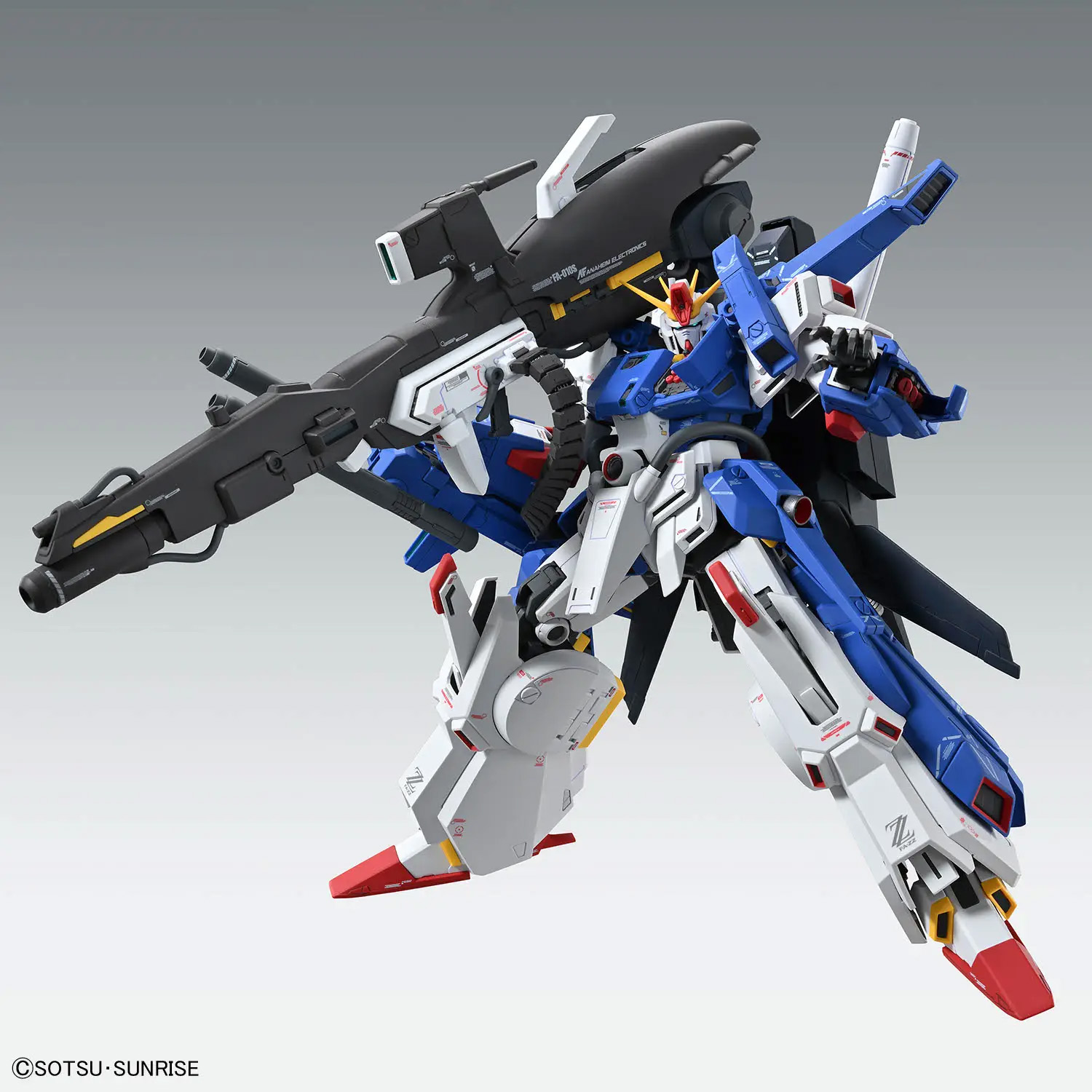 Mobile Suit Gundam ZZ MG Full Armor ZZ Gundam Ver.Ka 1/100 Scale Model Kit Gallery Image 9