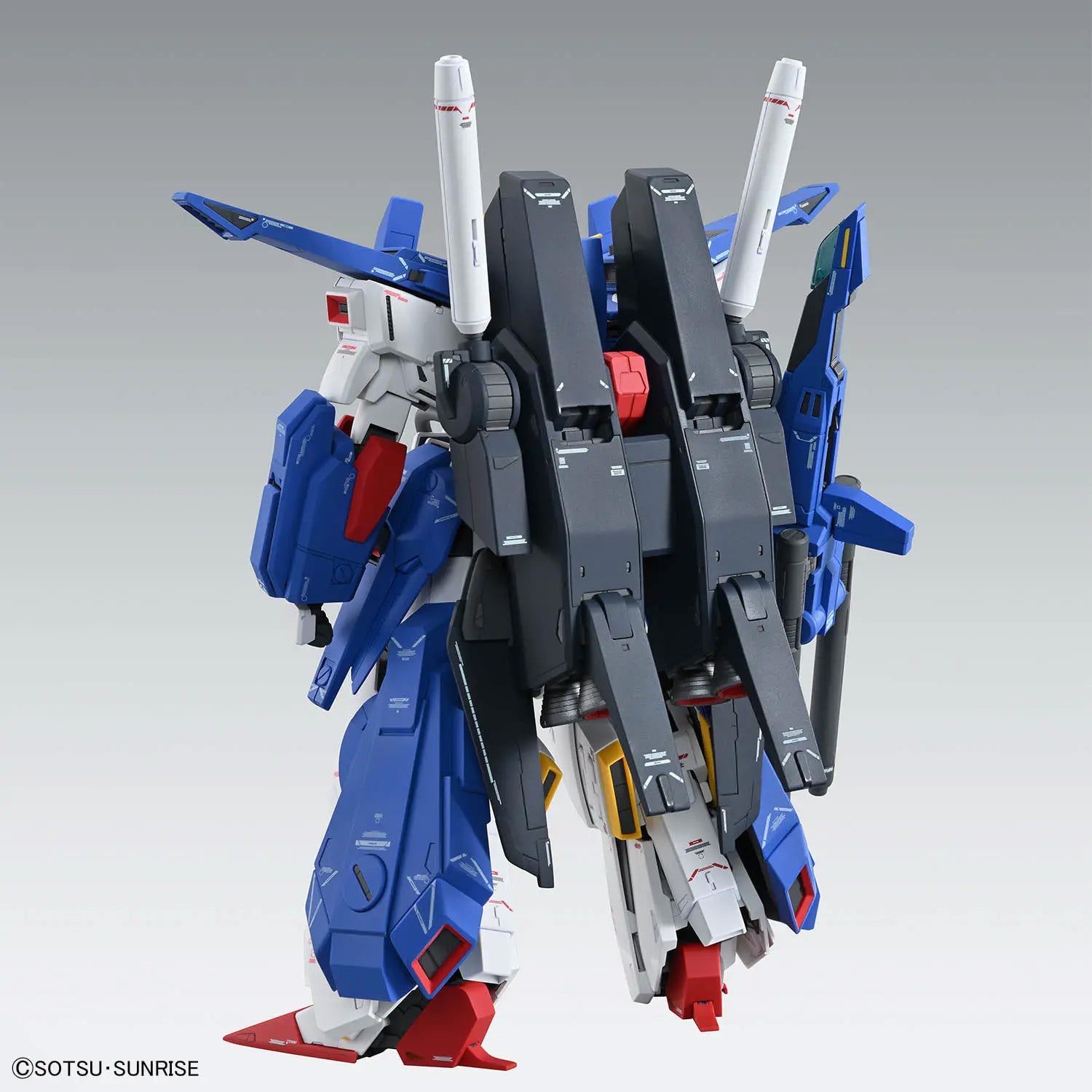 Mobile Suit Gundam ZZ MG Full Armor ZZ Gundam Ver.Ka 1/100 Scale Model Kit Gallery Image 8