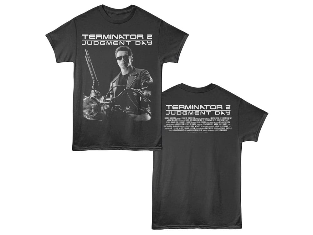Terminator 2: Judgement Day Credits T-Shirt Gallery Image 1