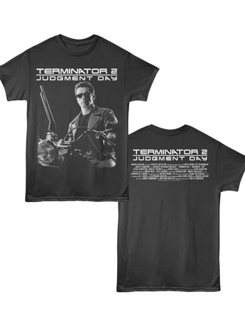 Terminator 2: Judgement Day Credits T-Shirt Gallery Image 2