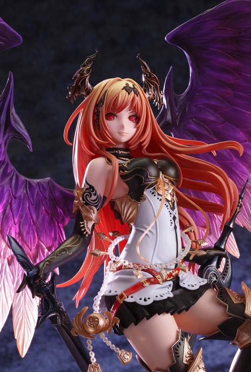 DARK ANGEL OLIVIA 1/8スケールフィギュア Rage Of Bahamut Dark Angel Olivia Figure 1/8 RED Stand Model Anime