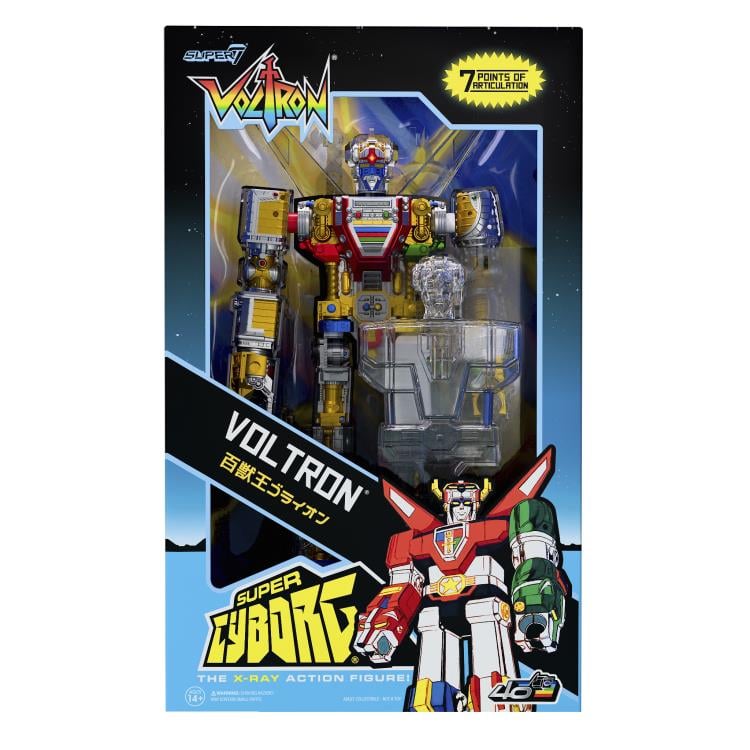 Voltron: Defender of the Universe Super Cyborg Voltron (Clear Ver.) Action Figure Gallery Image 8