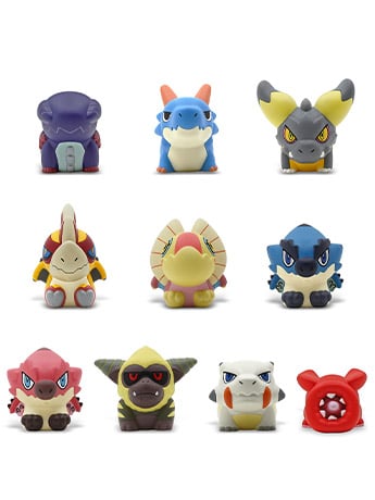 Monster Hunter Capcom Figure Builder Vol.2 Set of 10 Finger Puppets Gallery Image 2