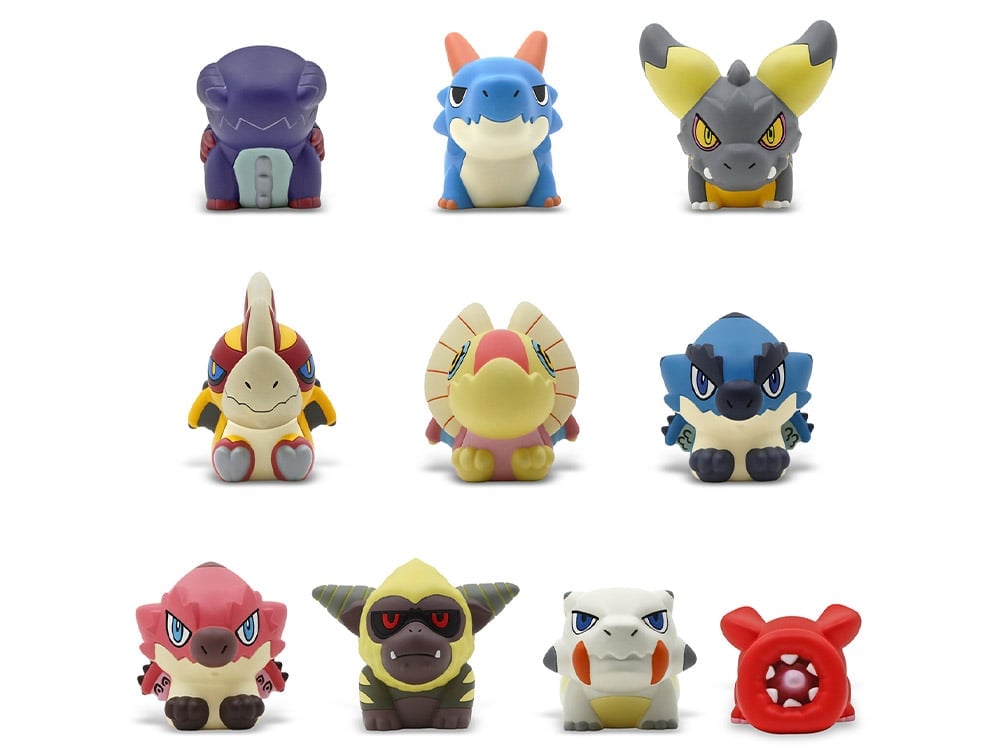 Monster Hunter Capcom Figure Builder Vol.2 Set of 10 Finger Puppets Gallery Image 1