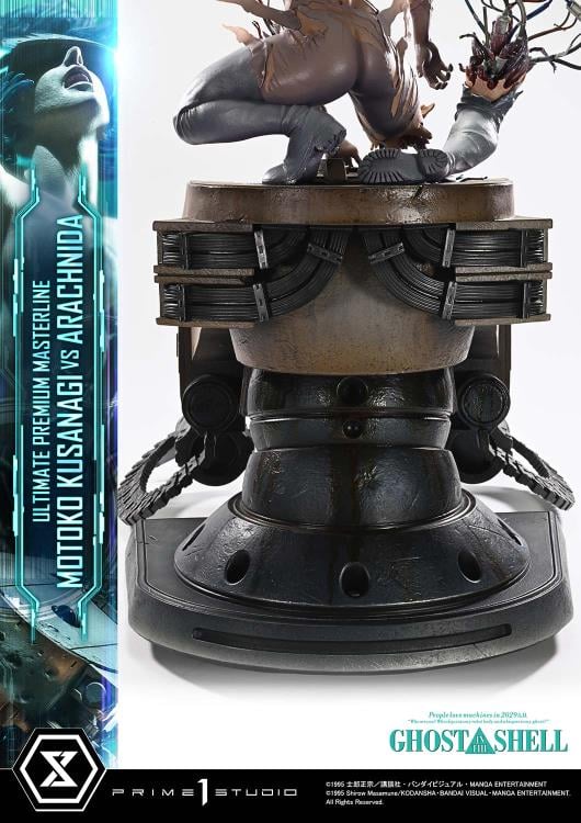 Ghost in the Shell Ultimate Premium Masterline Motoko Kusanagi vs Arachnida 1/4 Scale Statue Gallery Image 15