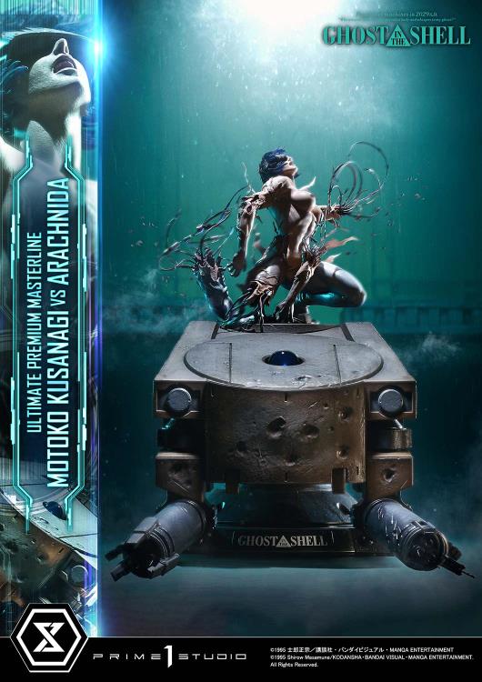 Ghost in the Shell Ultimate Premium Masterline Motoko Kusanagi vs Arachnida 1/4 Scale Statue Gallery Image 25