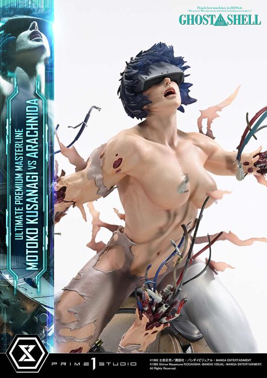 Ghost in the Shell Ultimate Premium Masterline Motoko Kusanagi vs Arachnida 1/4 Scale Statue Gallery Image 8
