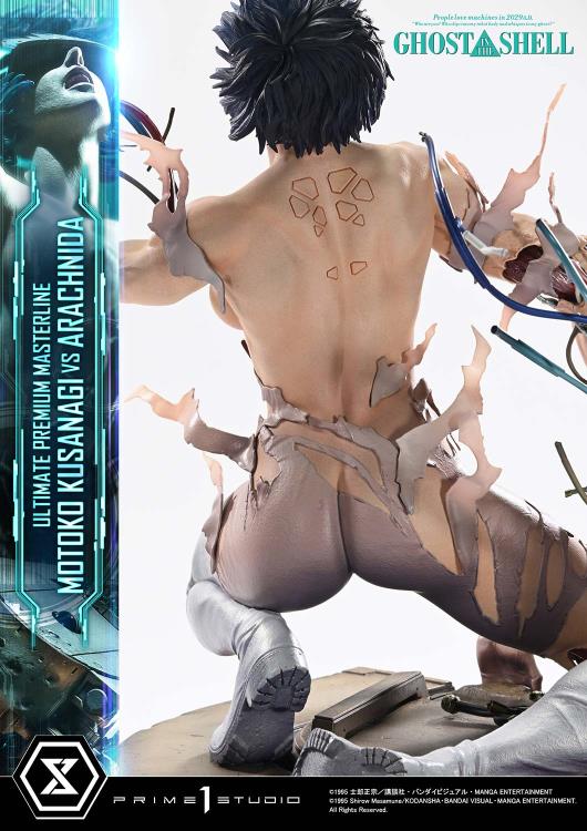 Ghost in the Shell Ultimate Premium Masterline Motoko Kusanagi vs Arachnida 1/4 Scale Statue Gallery Image 14