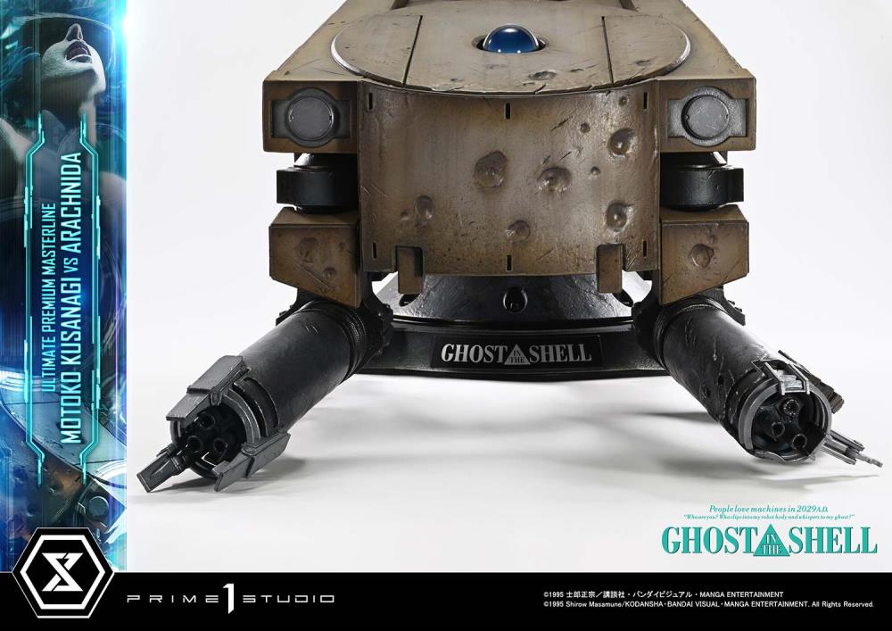 Ghost in the Shell Ultimate Premium Masterline Motoko Kusanagi vs Arachnida 1/4 Scale Statue Gallery Image 10