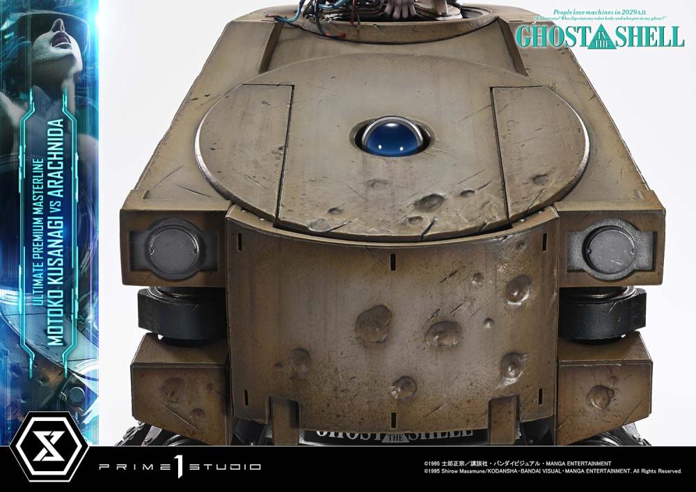 Ghost in the Shell Ultimate Premium Masterline Motoko Kusanagi vs Arachnida 1/4 Scale Statue Gallery Image 20