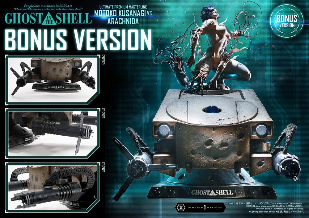 Ghost in the Shell Ultimate Premium Masterline Motoko Kusanagi vs