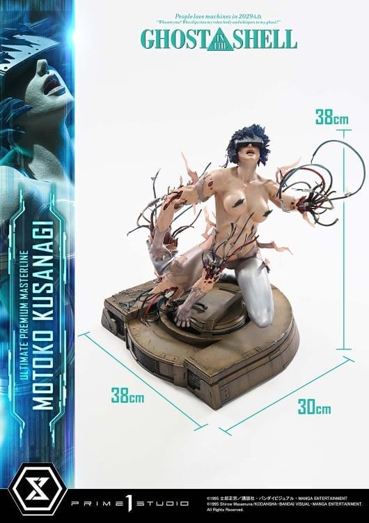 Ghost in the Shell Ultimate Premium Masterline Motoko Kusanagi 1/4 Scale Statue Gallery Image 18