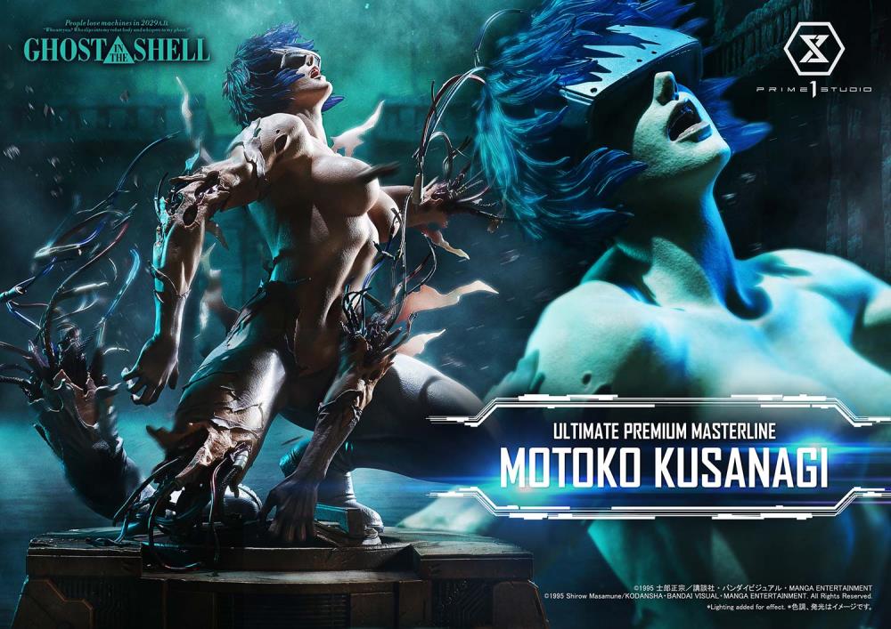 Ghost in the Shell Ultimate Premium Masterline Motoko Kusanagi 1/4 Scale Statue Gallery Image 3