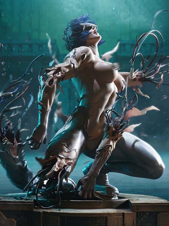 Ghost in the Shell Ultimate Premium Masterline Motoko Kusanagi 1/4 Scale Statue Gallery Image 2
