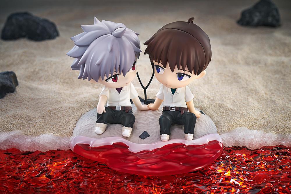 Rebuild of Evangelion Mini Memory Shinji Ikari & Kaworu Nagisa Figure