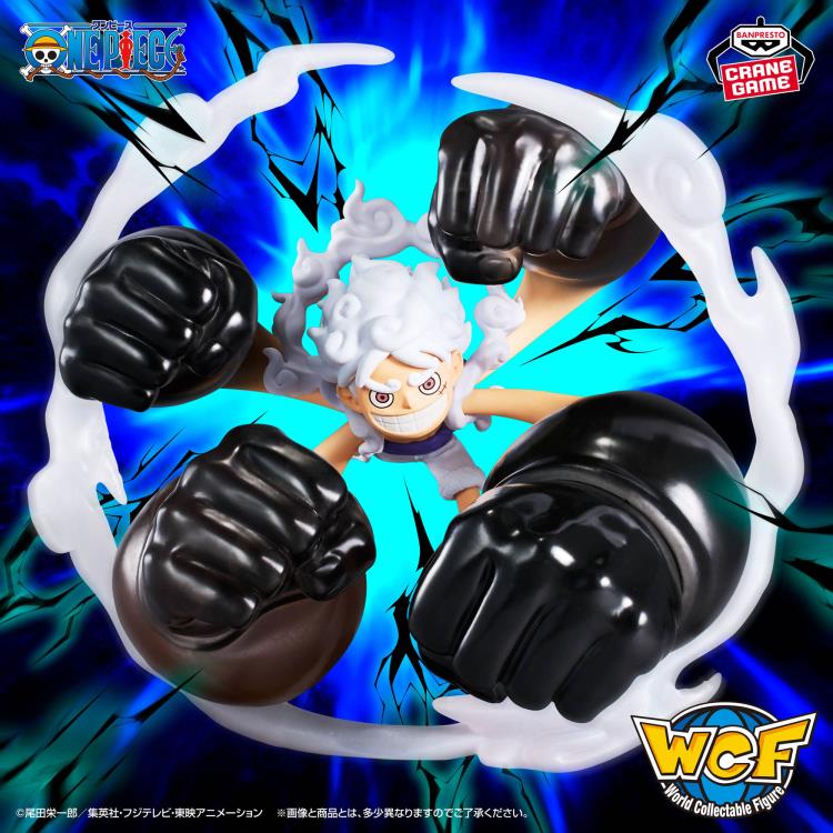 One Piece World Collectable Figure Special Monkey D. Luffy Gear 5 (Gum-Gum Dawn Gatling) Figure Gallery Image 3