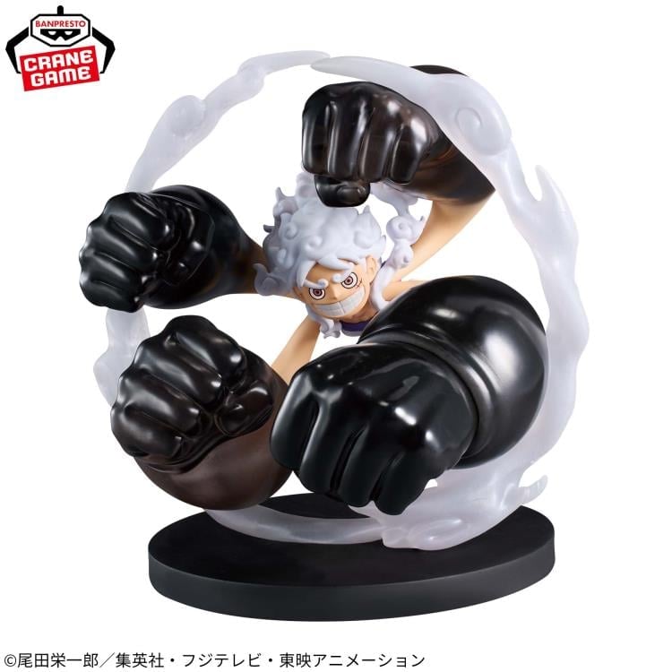 One Piece World Collectable Figure Special Monkey D. Luffy Gear 5 (Gum-Gum Dawn Gatling) Figure Gallery Image 6