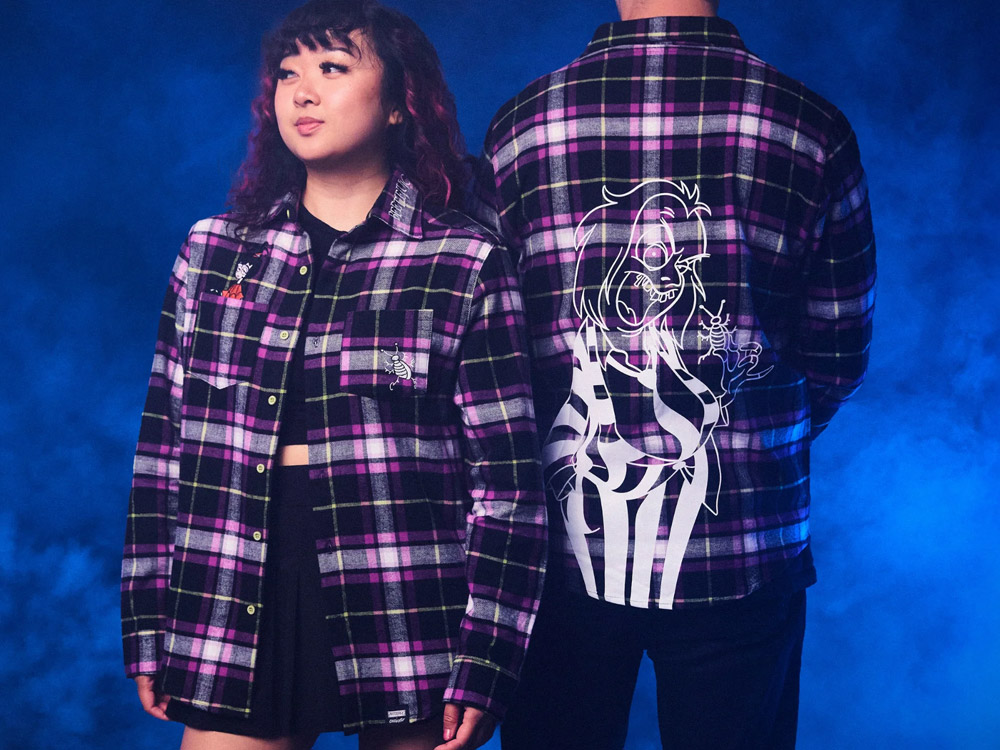 beetlejuice dress shirt Beetlejuice Flannel Shirt
