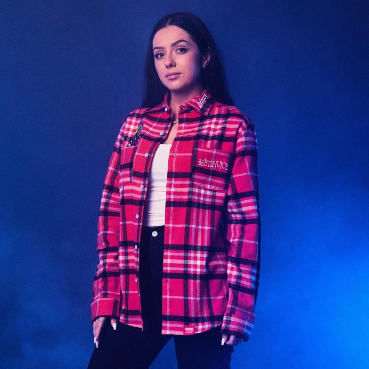 Beetlejuice Lydia Deetz Flannel II Gallery Image 4