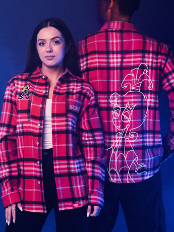 Beetlejuice Lydia Deetz Flannel II Gallery Image 2