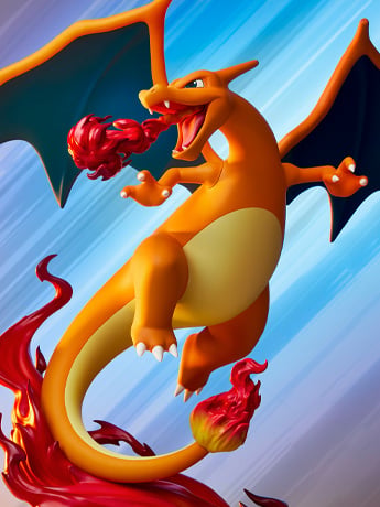 Pokemon Charizard Statue Gallery Image 2