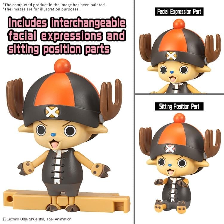 One Piece Chopper Robo 04 Kung Fu Tracer & 05 Walk Hopper Model