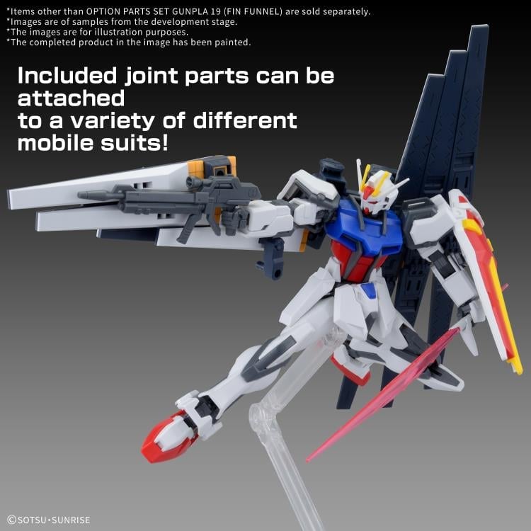 Mobile Suit Gundam Option Parts Set Gunpla 19 Fin Funnel 1/144 Scale Model Kit Accessory Set Gallery Image 5