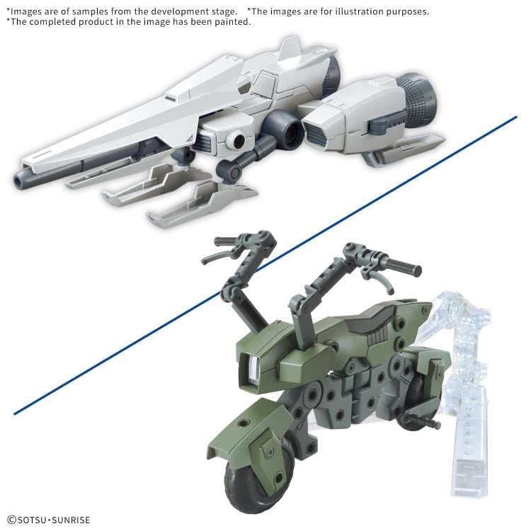 Mobile Suit Gundam Option Parts Set Gunpla 20 Ride-on Set 1/144