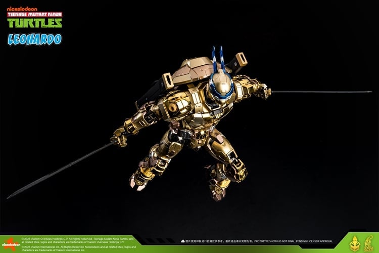 Teenage Mutant Ninja Turtles HB0091 Leonardo (Golden Ver.) Action