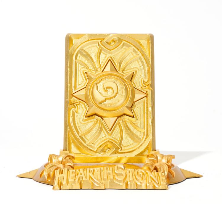 Hearthstone Golden Celebration Card Back Limited Edition Replica Gallery Image 5