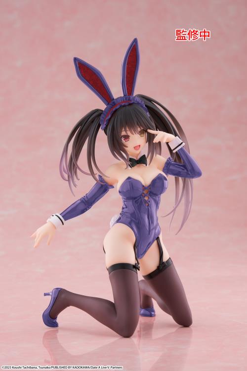 Date A Live V Desktop Cute Kurumi Tokisaki (Bunny Ver.) Figure (Renewal Edition) Gallery Image 6