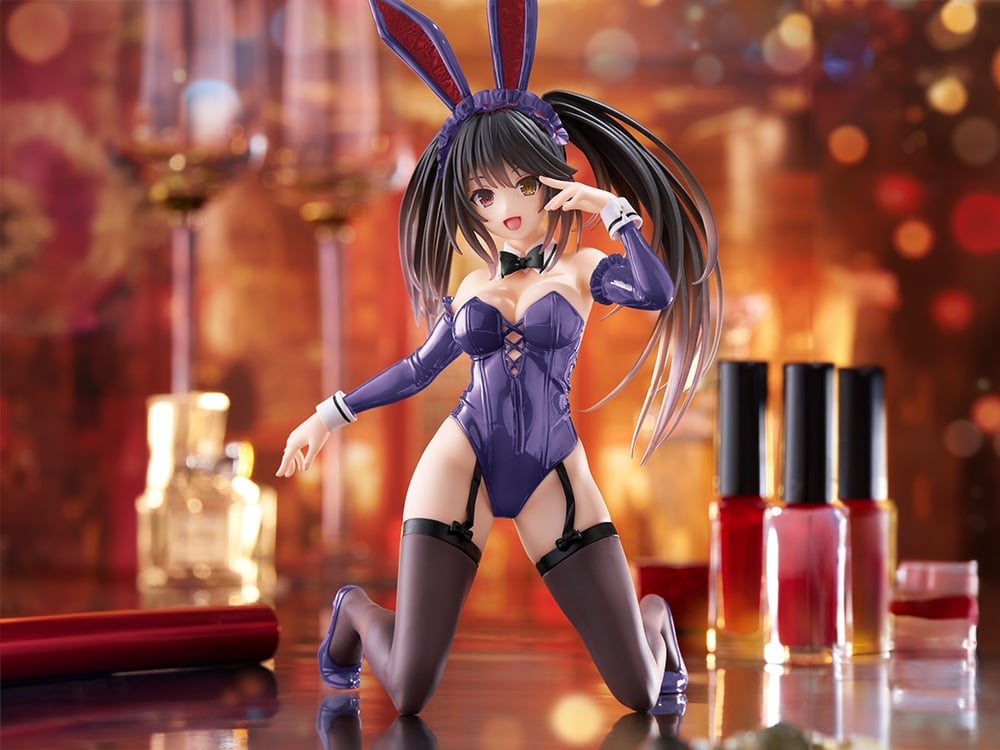 Date A Live V Desktop Cute Kurumi Tokisaki (Bunny Ver.) Figure (Renewal Edition) Gallery Image 1