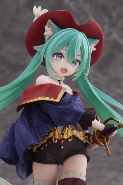 Vocaloid Hatsune Miku (Puss in Boots) Wonderland Figure (Reissue) Gallery Image 9