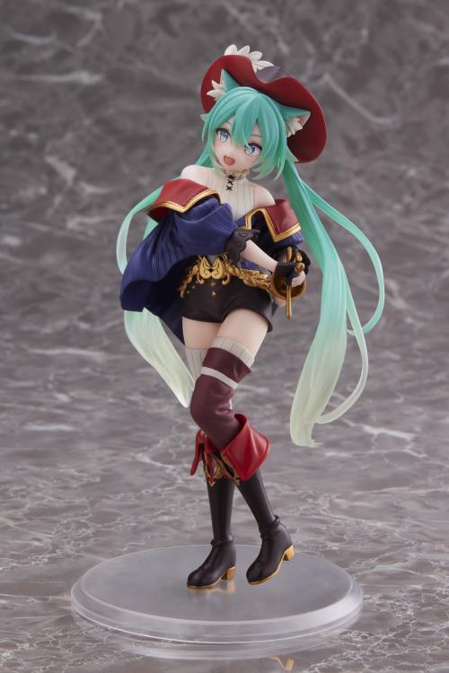 Vocaloid Hatsune Miku (Puss in Boots) Wonderland Figure (Reissue) Gallery Image 5