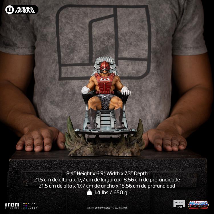 Masters of the Universe Zodac 1/10 Art Scale Statue Gallery Image 16
