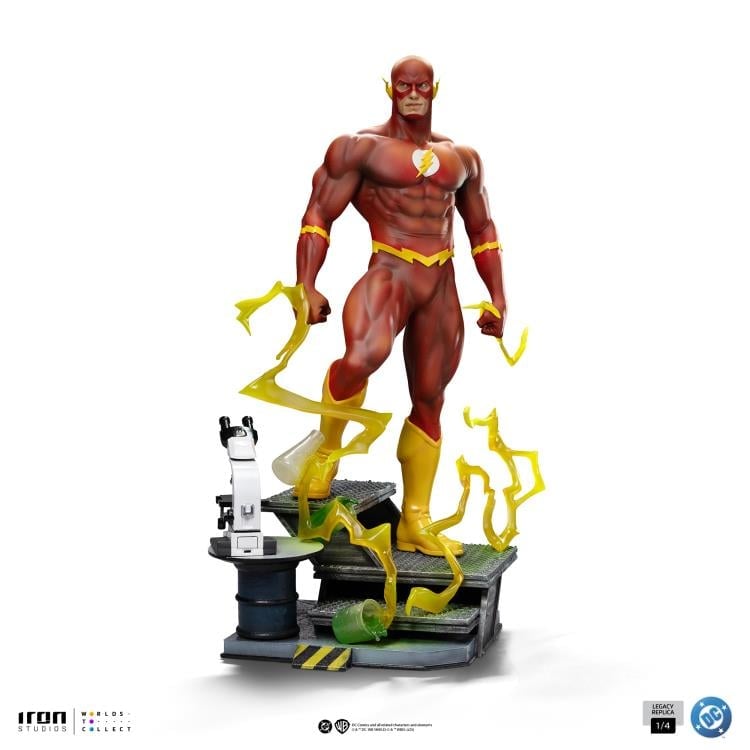 DC Comics Series 9 Legacy Replica The Flash 1/4 Scale Statue Gallery Image 17