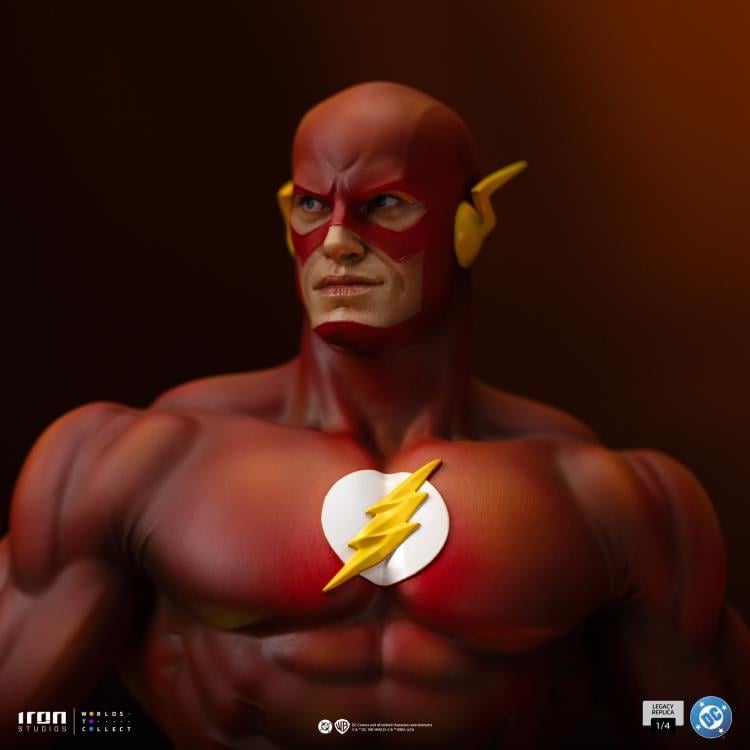 DC Comics Series 9 Legacy Replica The Flash 1/4 Scale Statue Gallery Image 8