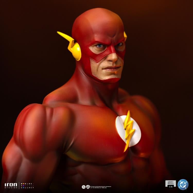 DC Comics Series 9 Legacy Replica The Flash 1/4 Scale Statue Gallery Image 9