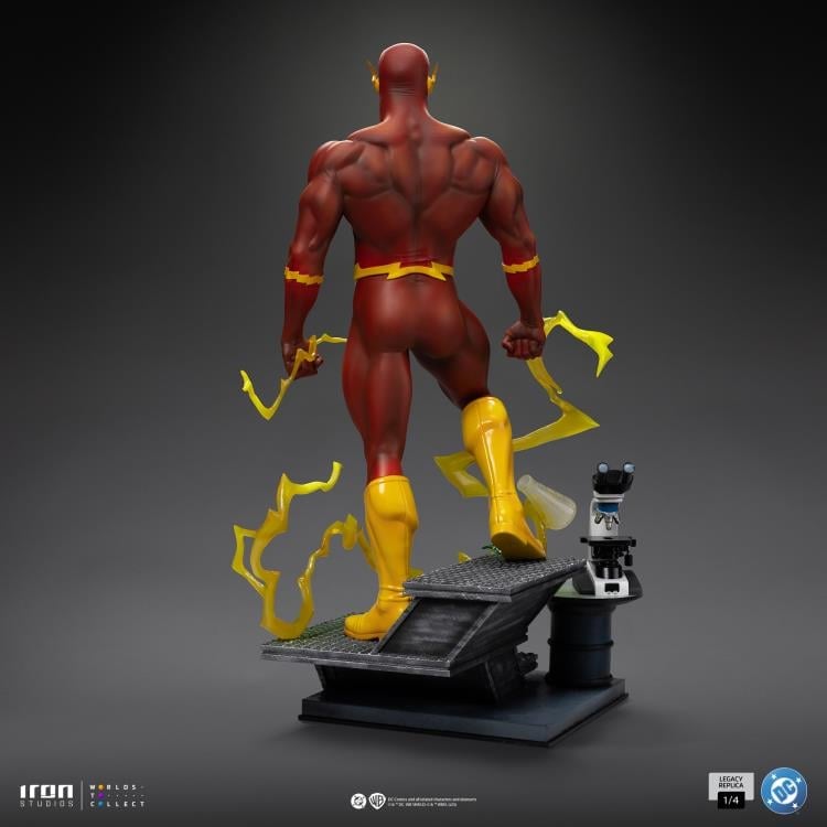 DC Comics Series 9 Legacy Replica The Flash 1/4 Scale Statue Gallery Image 6